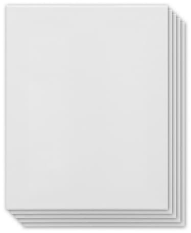 Kangaro Malkarton / Canvas Panel, 240 X 300 Mm, Weiß