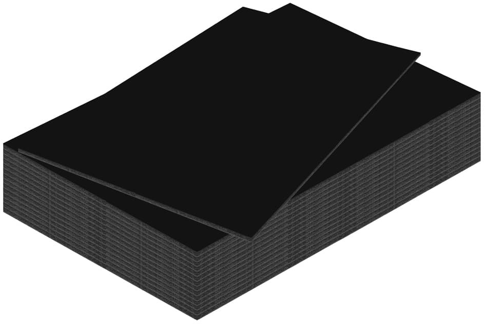 Kangaro Foam Board, Din A3, Stärke: 3 Mm, Schwarz