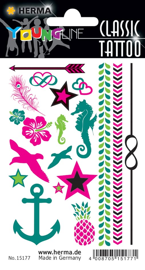 Herma Tattoo Classic , Colour Summerfeeling,