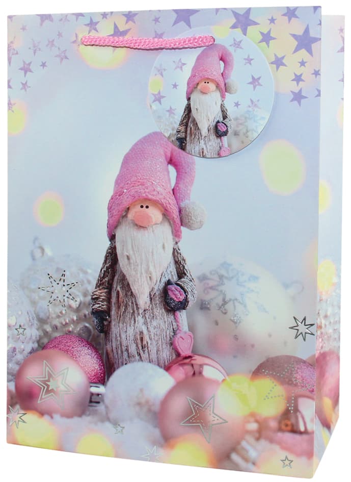 Cactus Weihnachts-Geschenktüte , Wichtel, , Mittel
