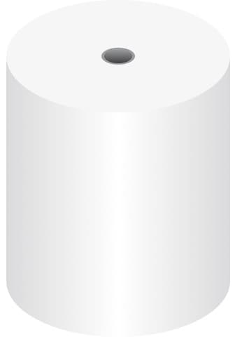 Kangaro Thermorolle Für Kartenlesegeräte, 57 Mm X 18 M