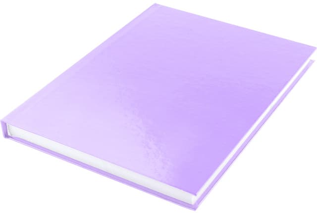 Kangaro Notizbuch, Din A5, 80 Blatt, Liniert, Pastellviolett