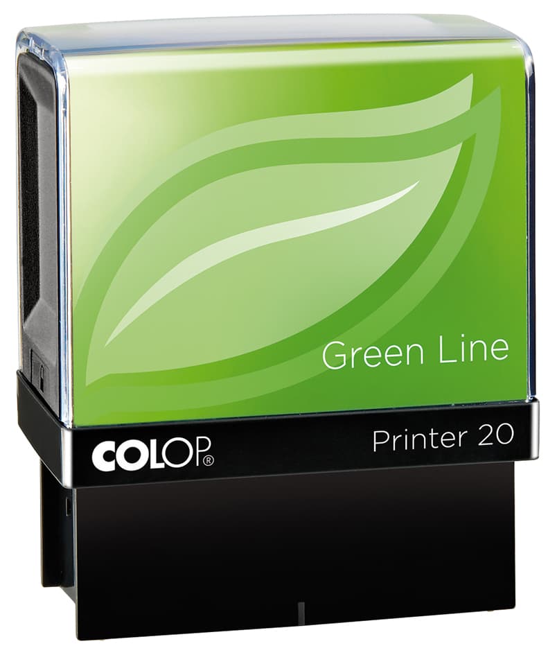 Colop Textstempel Printer 20 Green Line, 4-Zeilig, Gutschein