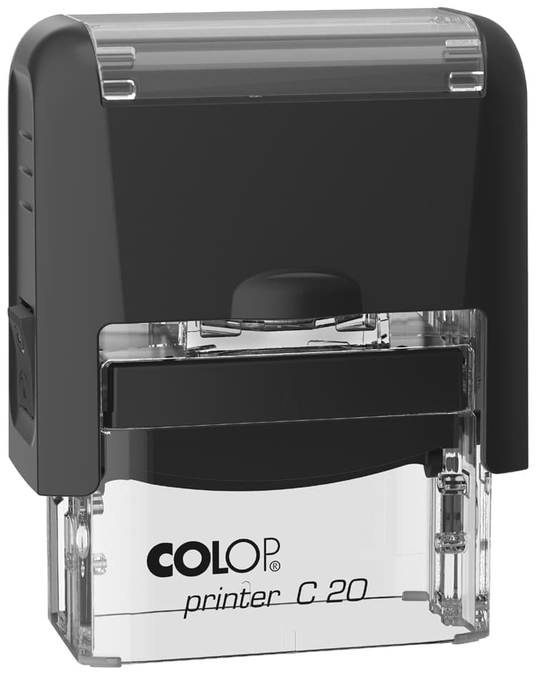 Colop Textstempel Printer C20, 4-Zeilig, Schwarz