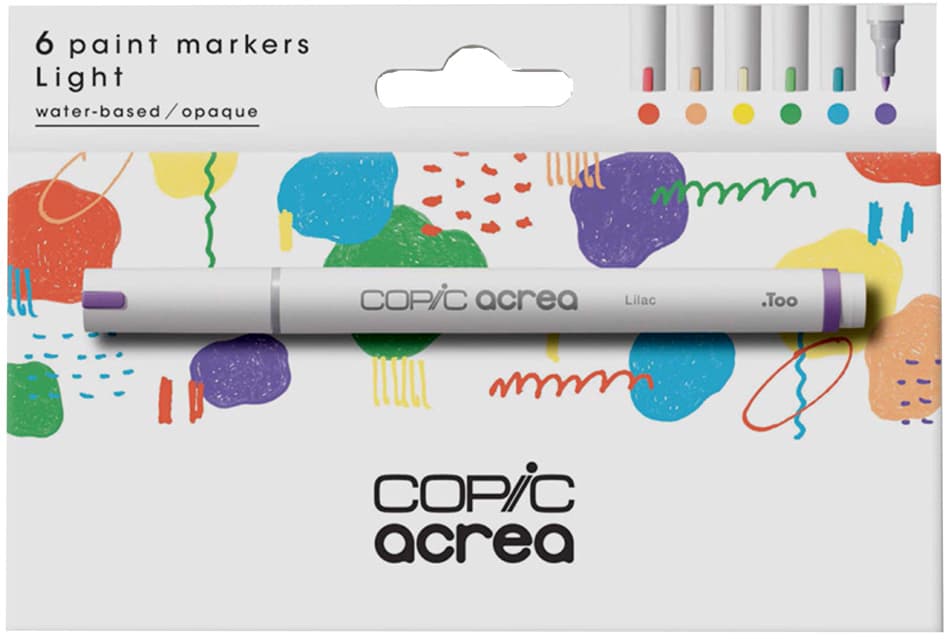 Copic Marker Acrea , Light, , 6er Set