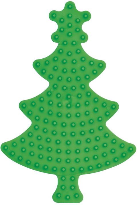Hama Stiftplatte , Weihnachtsbaum, , Klein, Grün