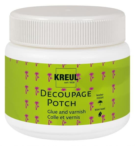 Kreul Kleber & Lack Decoupage Potch, 150 Ml