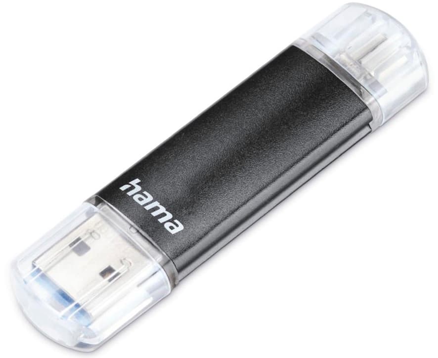Hama Usb 3.0 Speicherstick , Laeta Twin, , 128 Gb, Schwarz