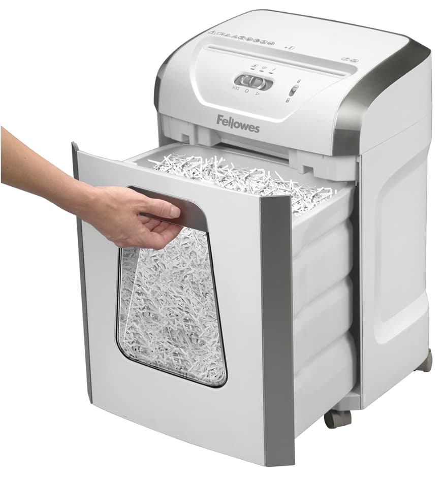 Fellowes Aktenvernichter Powershred 15c, Weiß, Partikel