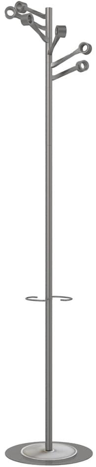 Unilux Garderobenständer Bourgeon, Höhe: 1.740mm, Metallgrau