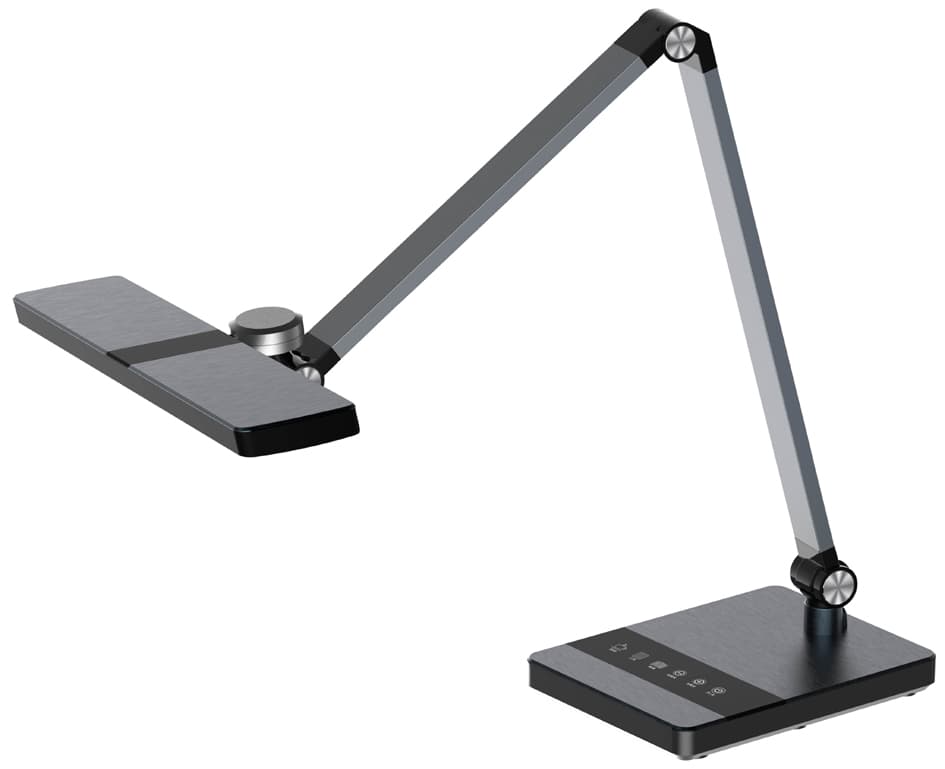 Hansa Led-Tischleuchte , Nimbus, , Standfuß, Schwarz