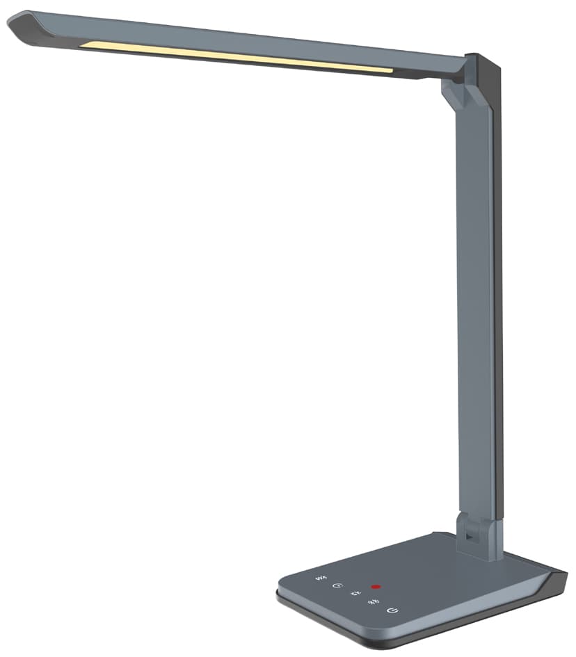 Hansa Led-Tischleuchte , Lumina, , Standfuß, Metallic Grau