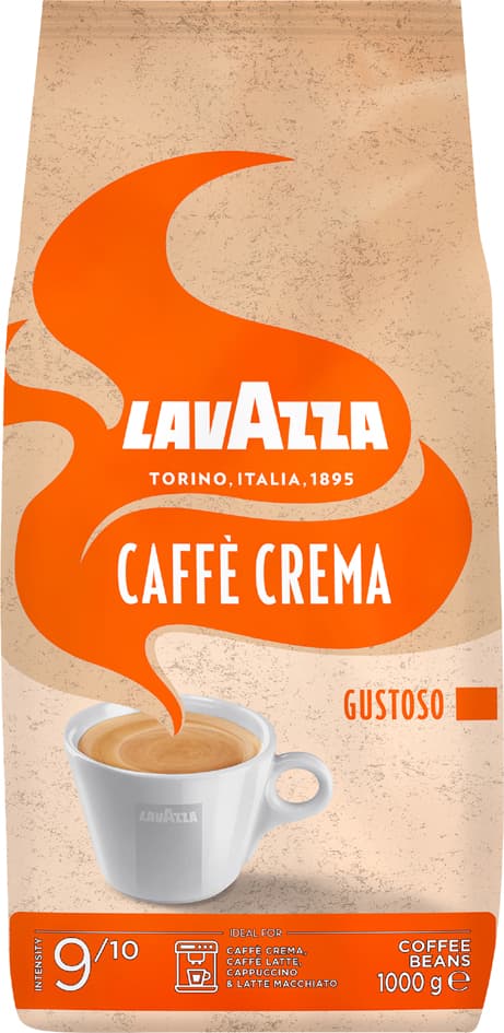 Lavazza Kaffee , Crema Gustoso, , Ganze Bohne, 1 Kg