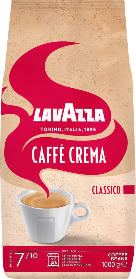 Lavazza Kaffee , Crema Classico, , Ganze Bohne, 1 Kg