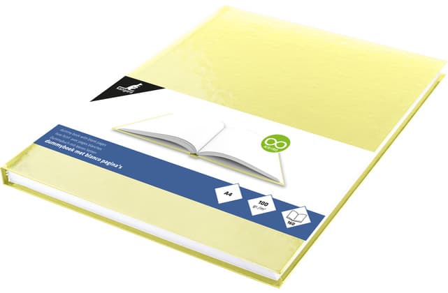 Kangaro Skizzenbuch, 80 Blatt, Din A5, Pastell-Gelb