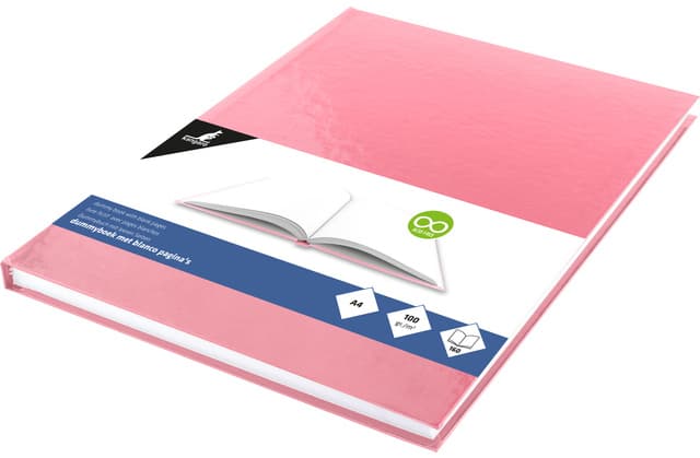 Kangaro Skizzenbuch, 80 Blatt, Din A4, Pastell-Rosa