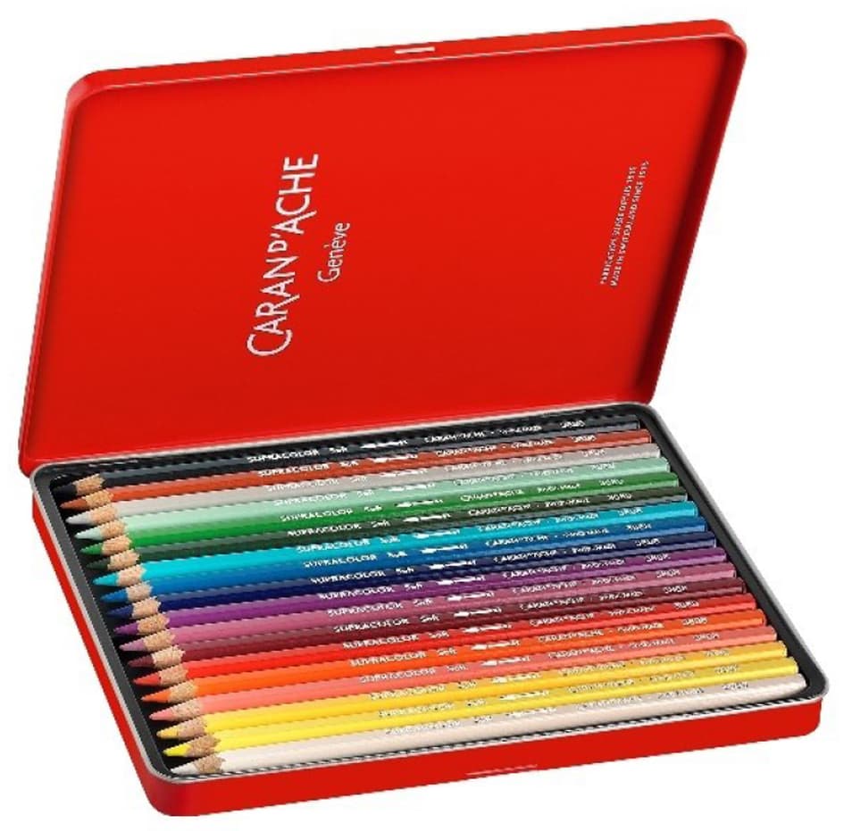 Caran D, Ache Buntstifte Supracolor Sonderedition, 18er Etui