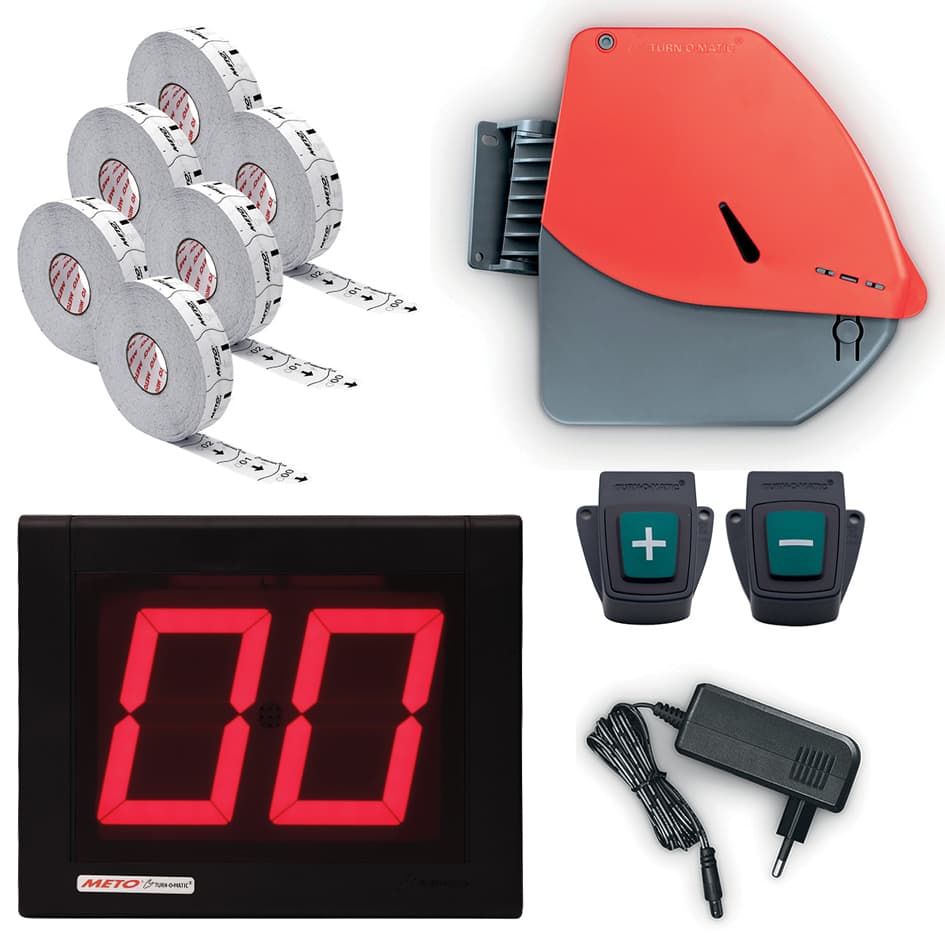 Meto Ticketspender Turn-O-Matic, Starterpack