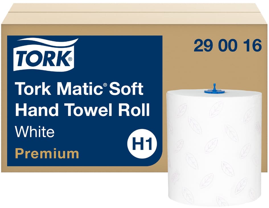 Tork Matic Handtuchrolle, 2-Lagig, Weiß, 100 M