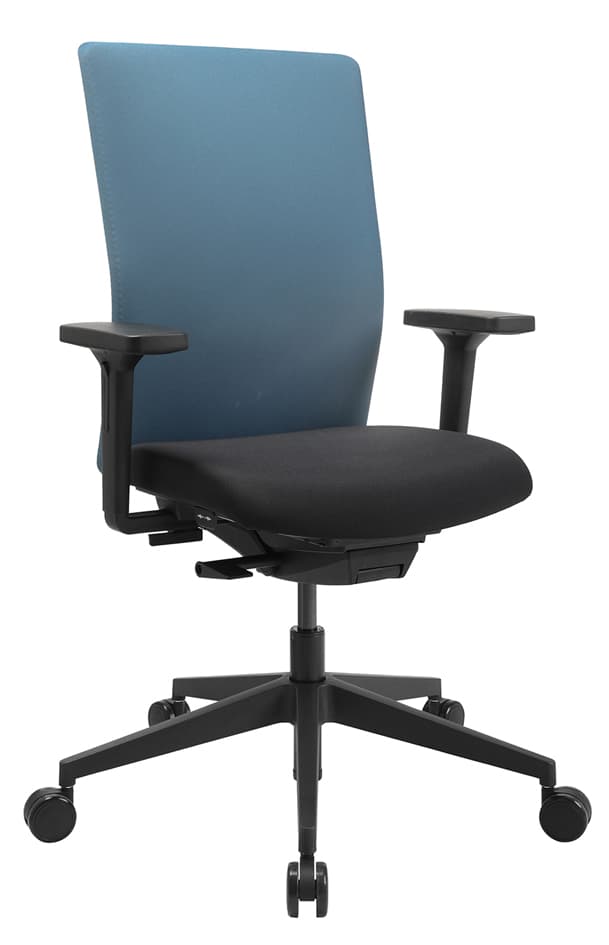 Topstar Bürodrehstuhl , Airwork G, , Schwarz / Petrol
