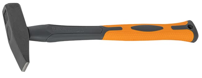 Bradas Schlosserhammer, 400 G, Anthrazit/Orange
