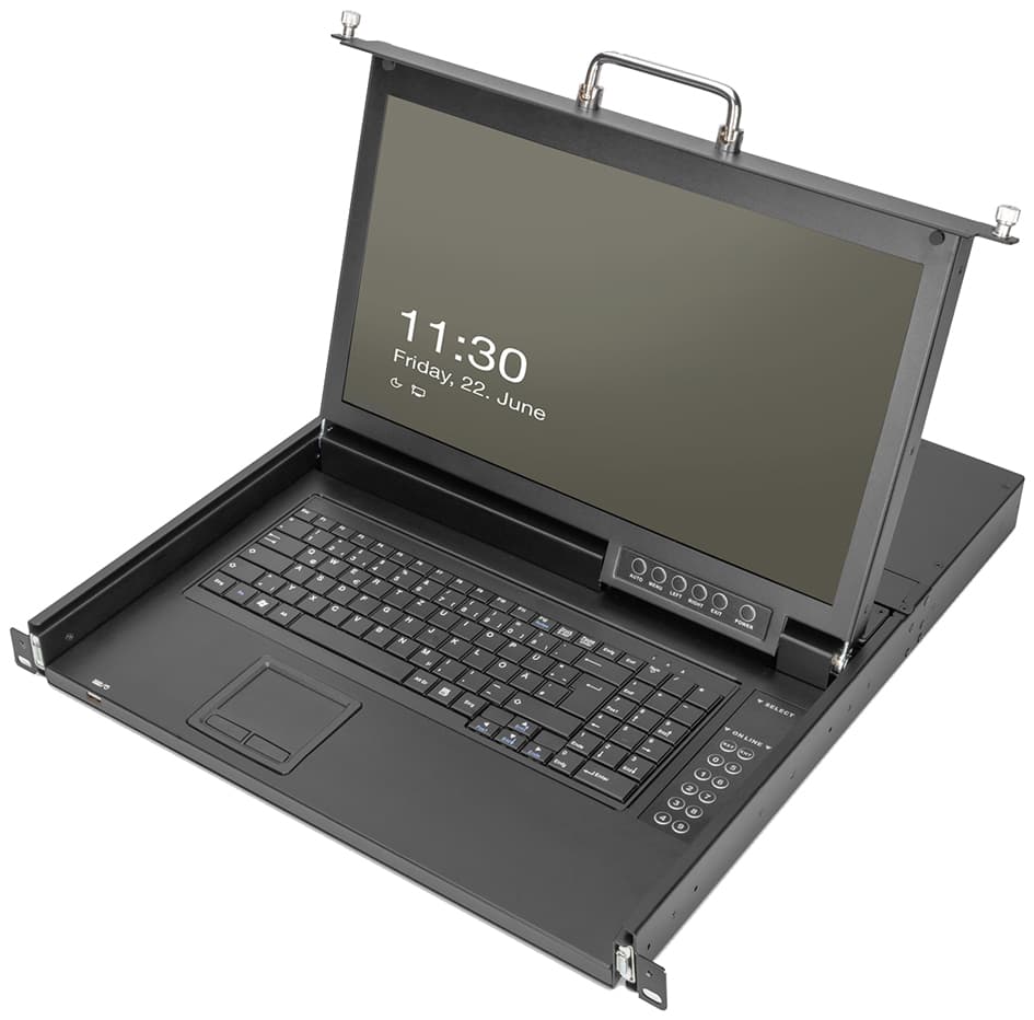 Digitus Modulare Hd Lcd Kvm Konsole Mit 43,18 Cm (17, ) Tft