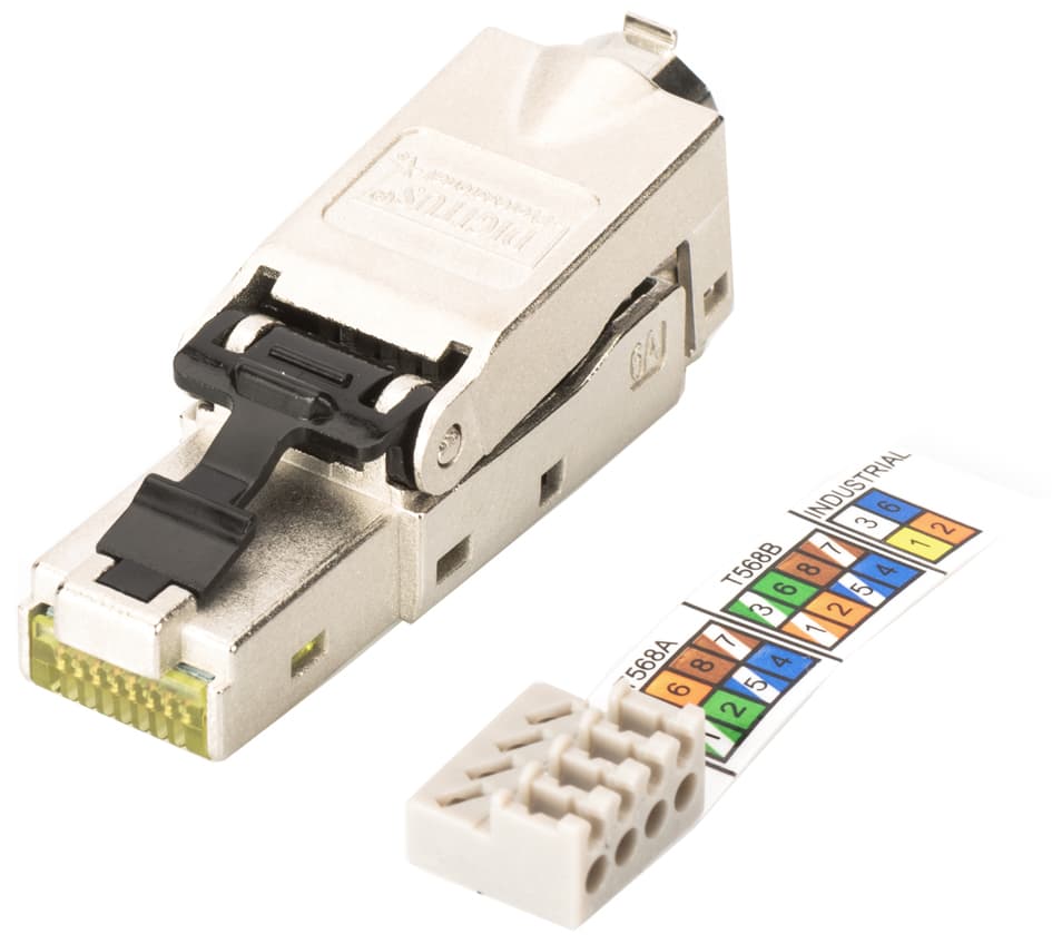 Digitus Feldstecker Kat. 6a, Stp Mit Staubschutzkappe