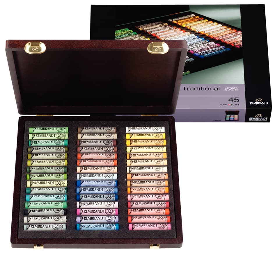 Royal Talens Rembrandt Weiche Pastelle Traditional Box