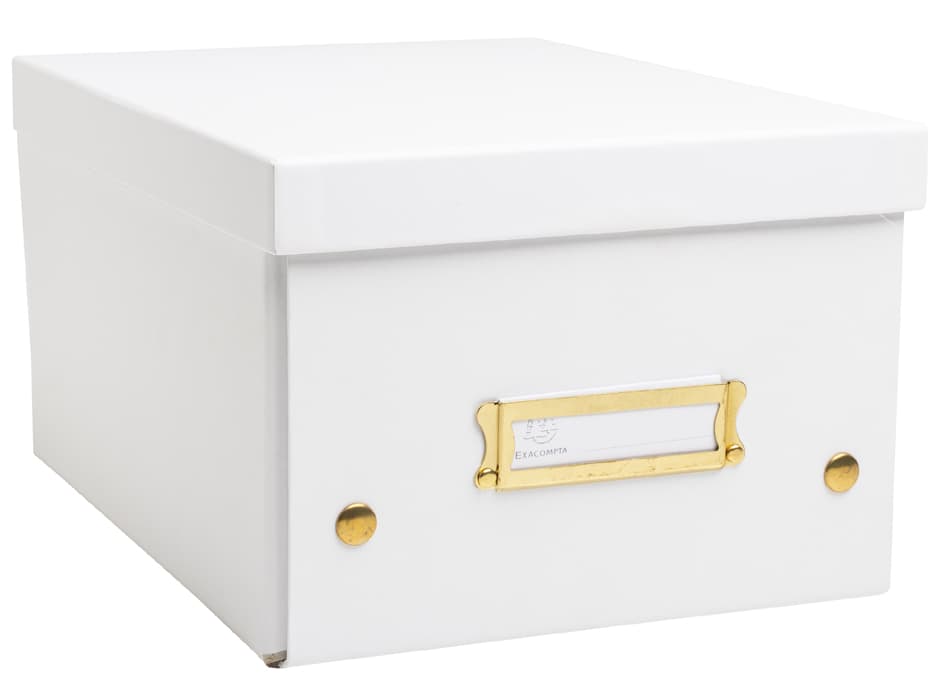 Exacompta Ablagebox Neo Deco, Din A5+, Weiß