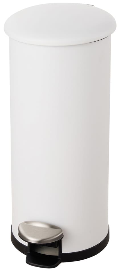 Helit Tret-Abfallbehälter , The Zinc, , 30 Liter, Weiß