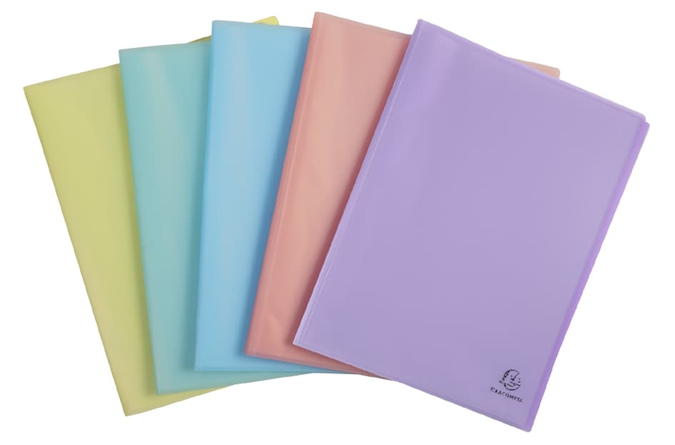 Exacompta Sichtbuch Chromaline, Din A4, 40 Hüllen, Sortiert