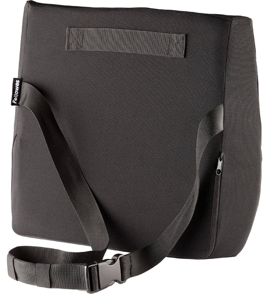 Fellowes Komfort-Rückenkissen Breyta, Schwarz
