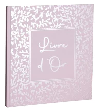 Exacompta Gästebuch Autentik, 190 X 210 Mm, Rosa