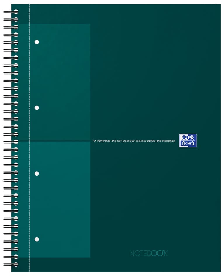 Oxford International Collegeblock Notebook, Din A4+, Liniert