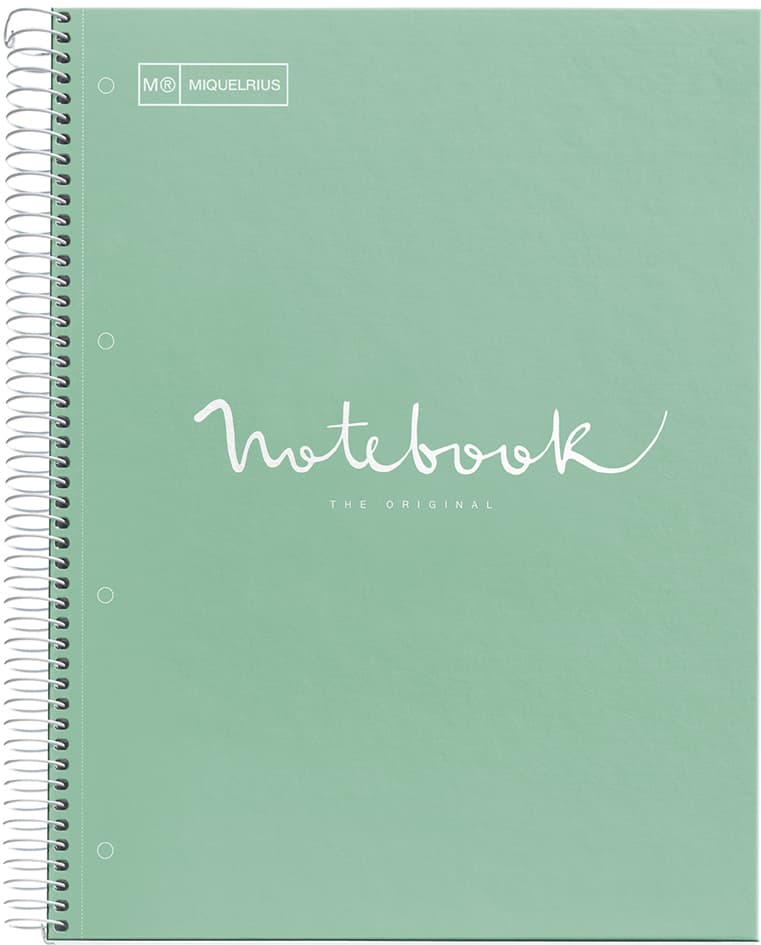 Miquelrius Collegeblock , Notebook Emotions, , Din A4, Minze