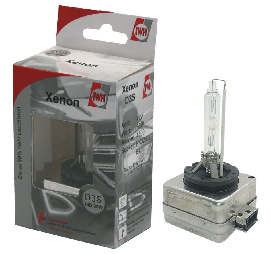 Iwh Kfz-Lampe D3s Xenon Hid 35w, 42 V, 35 Watt