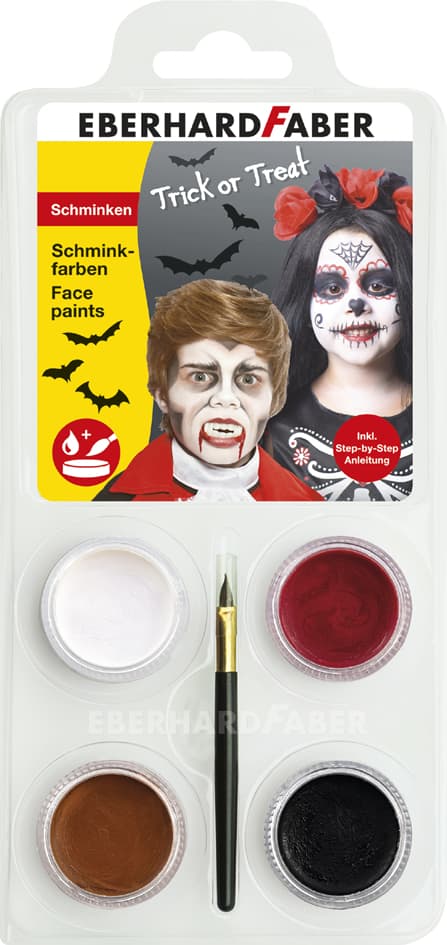 Eberhard Faber Schminkset Halloween Drakula/Skull