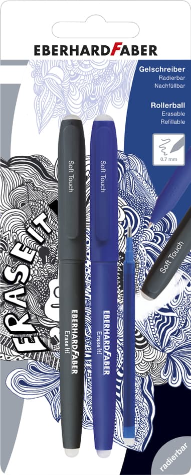 Eberhard Faber Gelschreiber Erase It!, Aktionset