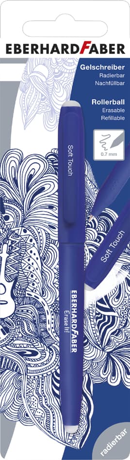 Eberhard Faber Gelschreiber Erase It!, Blau