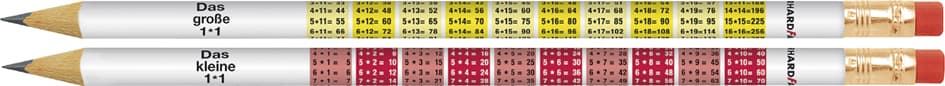 Eberhard Faber Bleistift 1 X 1, Mit Radierer, B