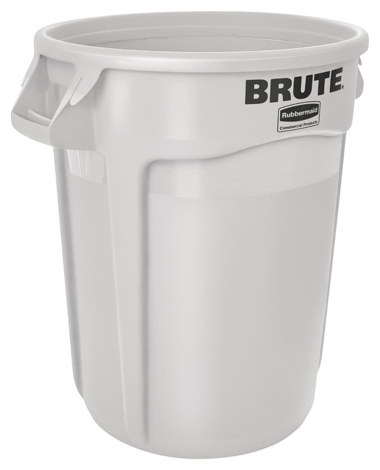 Rubbermaid Container Brute 121,1 Liter, Aus Pp, Weiß