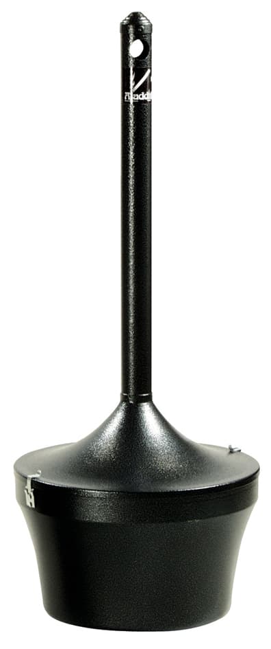 Rubbermaid Standascher Aladdin, 16,1 Liter, Schwarz
