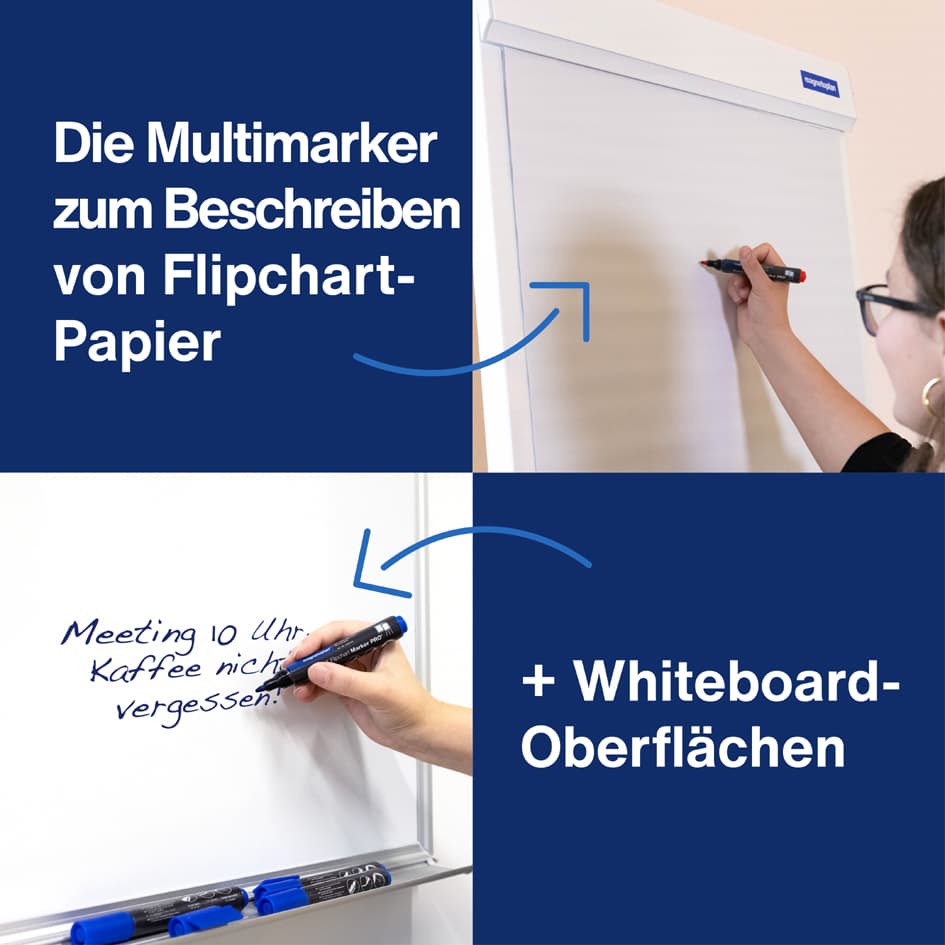 Magnetoplan Board- Und Flipchartmarker Pro+, Orange