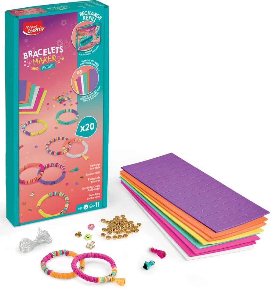 Maped Creativ Nachfüllset Für Armband-Maschine Bracelets