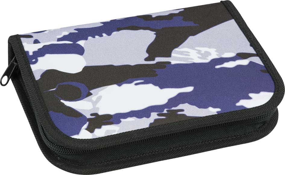 Eberhard Faber Schüleretui Camouflage, Grau, 32-Teilig