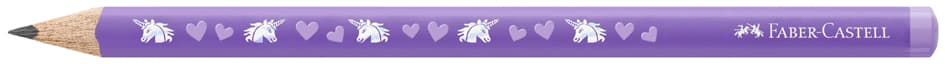 Faber-Castell Bleistift Einhorn Jumbo, Hb, Violett