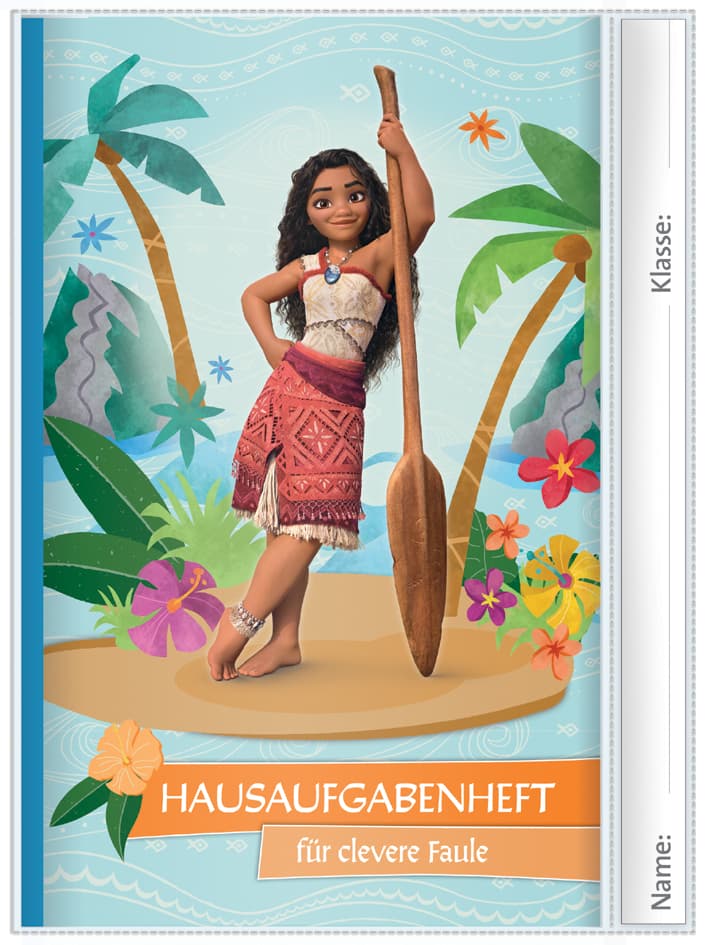 Roth Hausaufgabenheft Für Clevere Faule , Disney Vaiana,