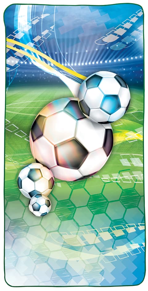Roth Kinder-Badetuch , Fußball, , 600 X 1.200 Mm