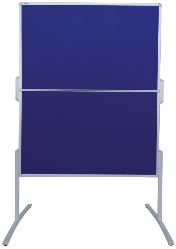 Franken Moderationstafel Pro, Klappbar, Filz Blau