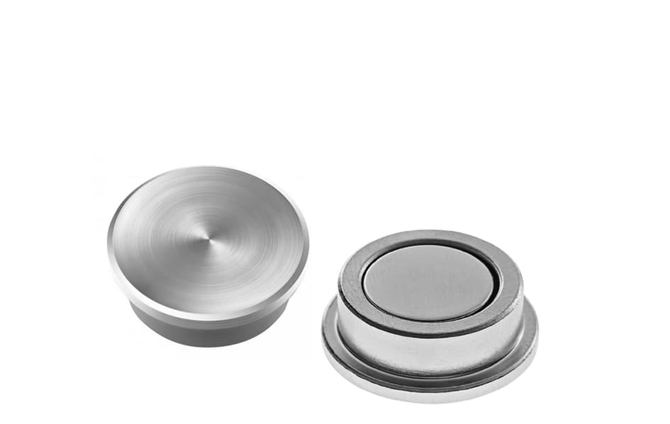 Magnetoplan Discofix Neodym-Magnete , Forte, , Silber, 25 Mm